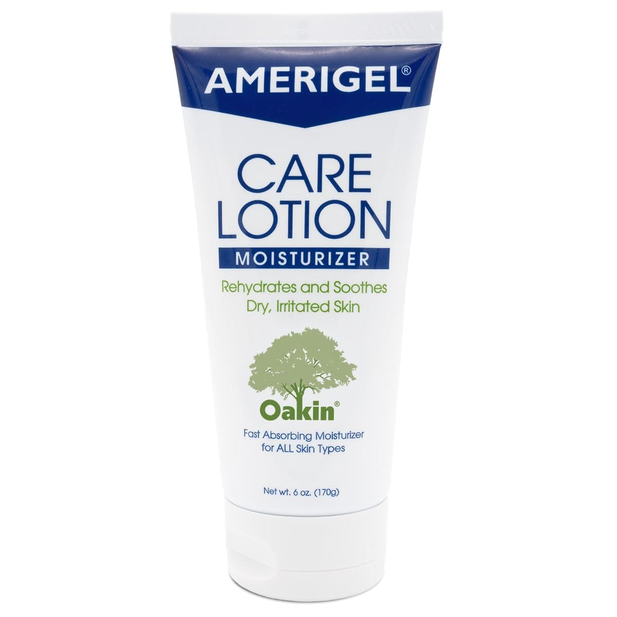 AMERIGEL Care Lotion - Hypoallergenic Moisturizer - Diabetic Skin Care - Rehydrates and Soothes Dry, Irritated Skin - 6 oz.