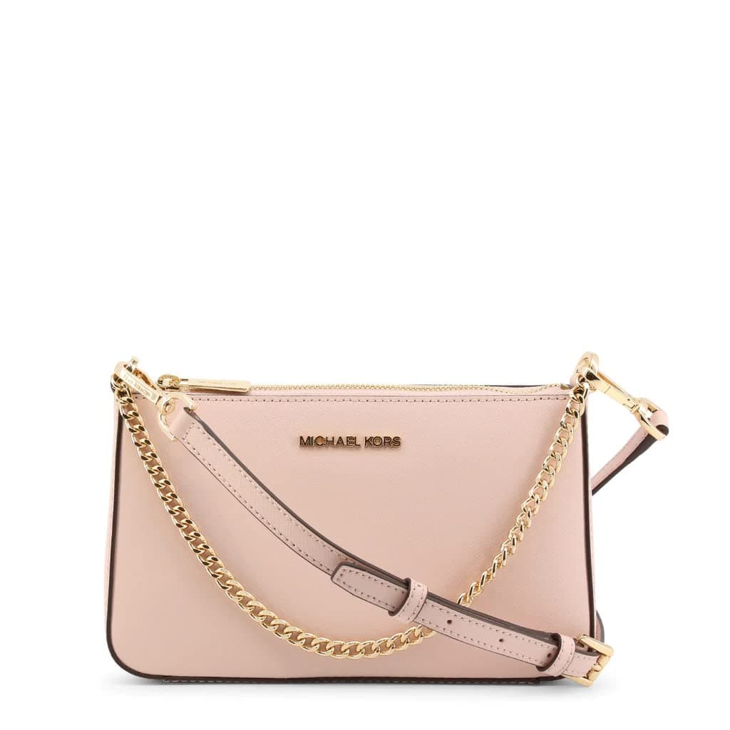 Michael Kors Jet Set Travel Medium Pouchette Crossbody Bag in Powder Blush