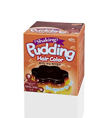 EZN Shaking Pudding Hair Color Korean Beauty -Cappuccino Brown
