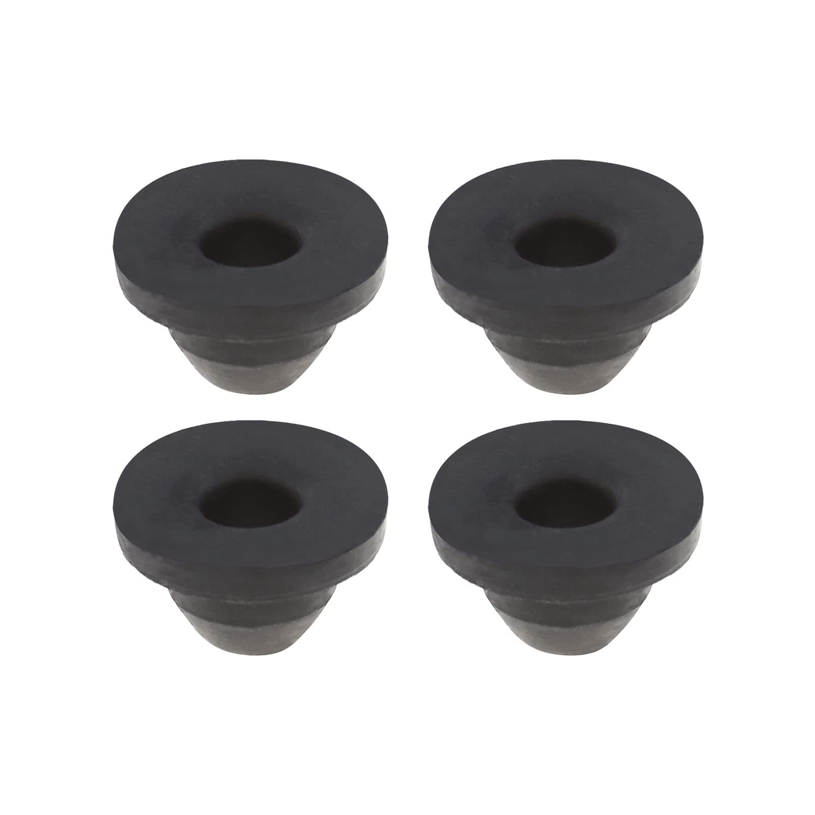 Create idea 4PCS Windshield Washer Wiper Pump Spray Motor Rubber Grommet Seal Cap 443955465 Compatible with VW Golf Compatible with VW Polo Compatible with VW Bus T3 T4 T5 Car Accessories