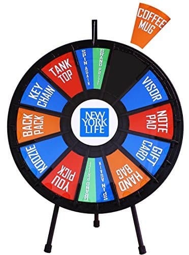 31" Insert Your Own Graphics Prize Wheel with 12-24 Slots