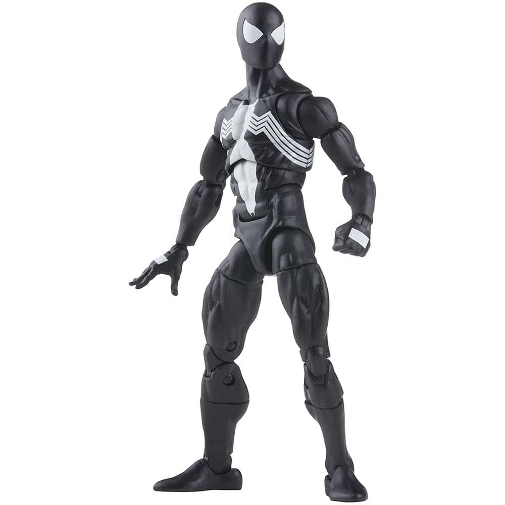 SPIDER-MAN Marvel Legends Series 15 cm Symbiote Action Figure Toy, Includes 4 Accessories: 4 Alternate Hands