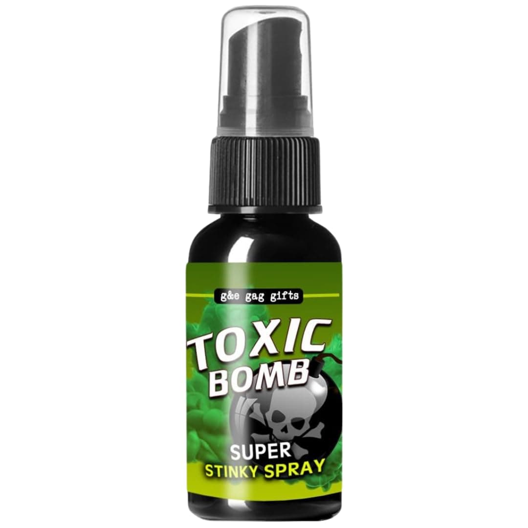 Stinky Prank Liquid - Toxic Bomb - Fart Spray - Custom Mixture Of Pure Nasty Smelling Spray - Great For Pranks