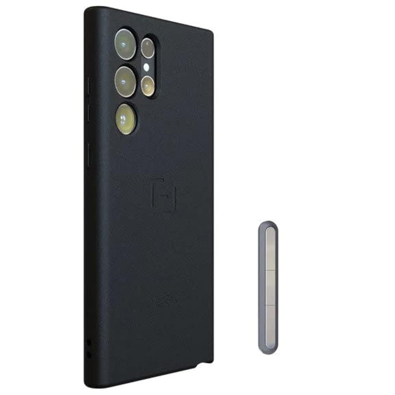 MagBak Magnetic Case with 1 MagStick Supports Qi Charging Compatible for Samsung S23 Ultra, Black