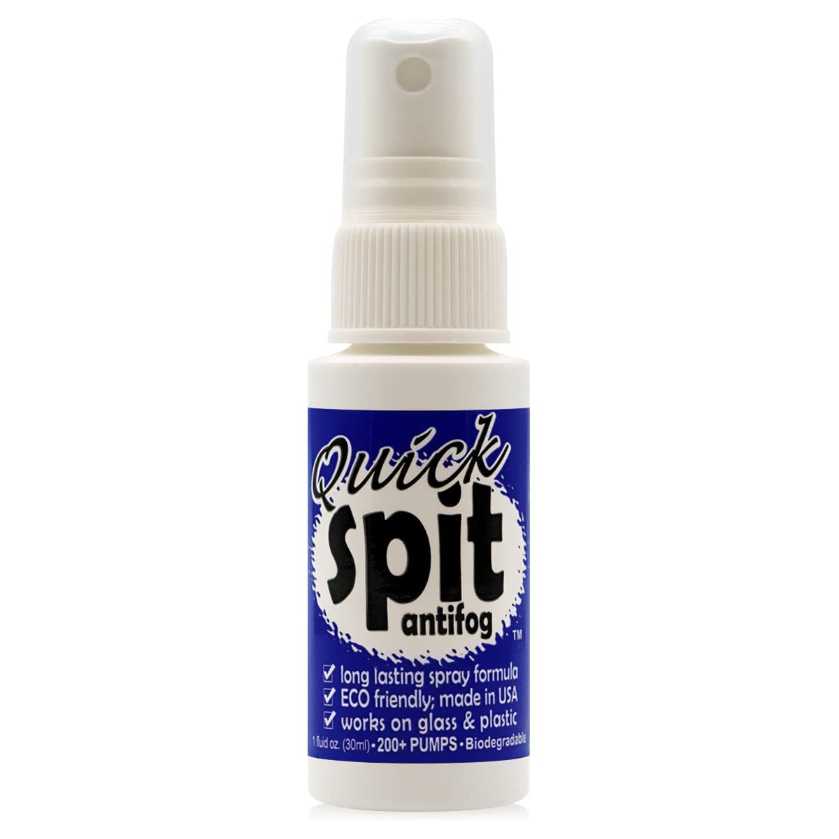 JAWS, Premium Anti-Fog Spray for Eye Glasses, Mirrors, Plastic Windows, Swim Goggles, Diving Masks - Quick and Long-Lasting Glass Anti Fog Quick Spit Spray