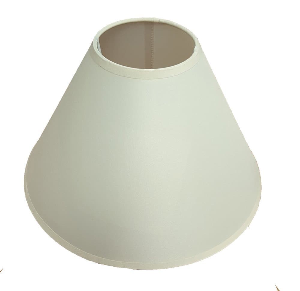 9" Coolie Cream lampshade