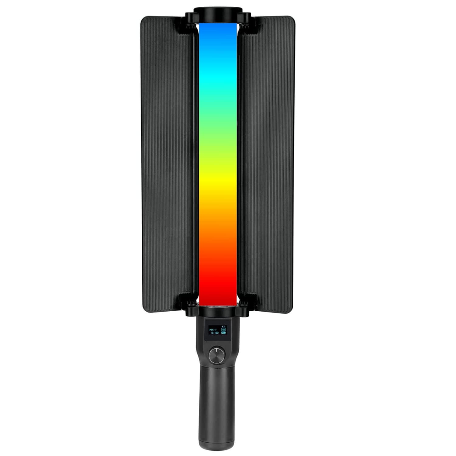 Simpex Handheld RGB Light Stick Portable Handheld Stick with in Built Battery and Creative Music Mode for Professional Filming (LS-120R)