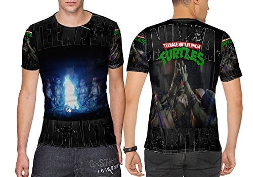 TMNT Teenage Mutant Ninja Turtles Classic 1990 Print Sublimation Man Hoodie Sizes: S to 3XL