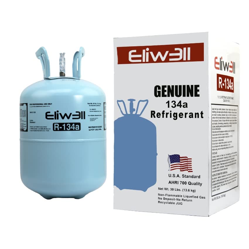 ELIWELL Refrigerant R134a Disposable Cylinder 13.6 Kg