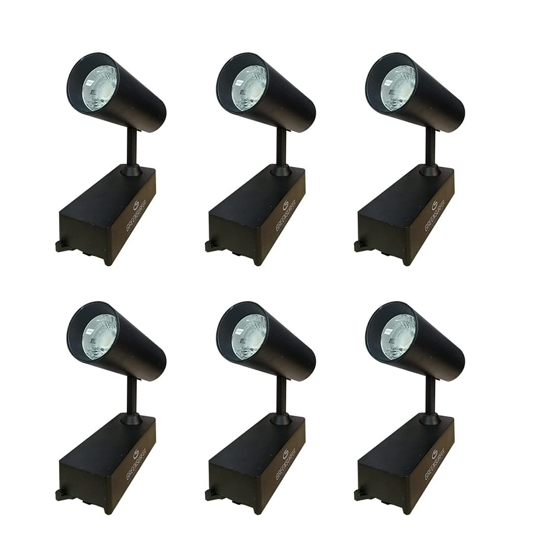 GREEN SURFER Led Track Light 20 watts (Pack of 6) (Warm White)
