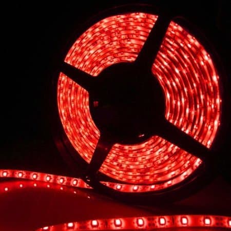KCRIUS(TM Red 16.4ft 5M 3528 300 LEDs LED Flexible Lighting Waterproof 60led/M Led Light Strip