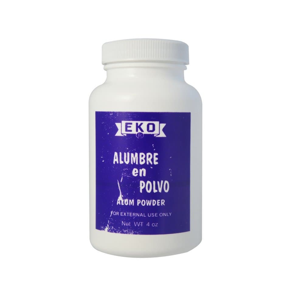 Alumbre en Polvo Alum Powder 4 oz (Pack of 6)