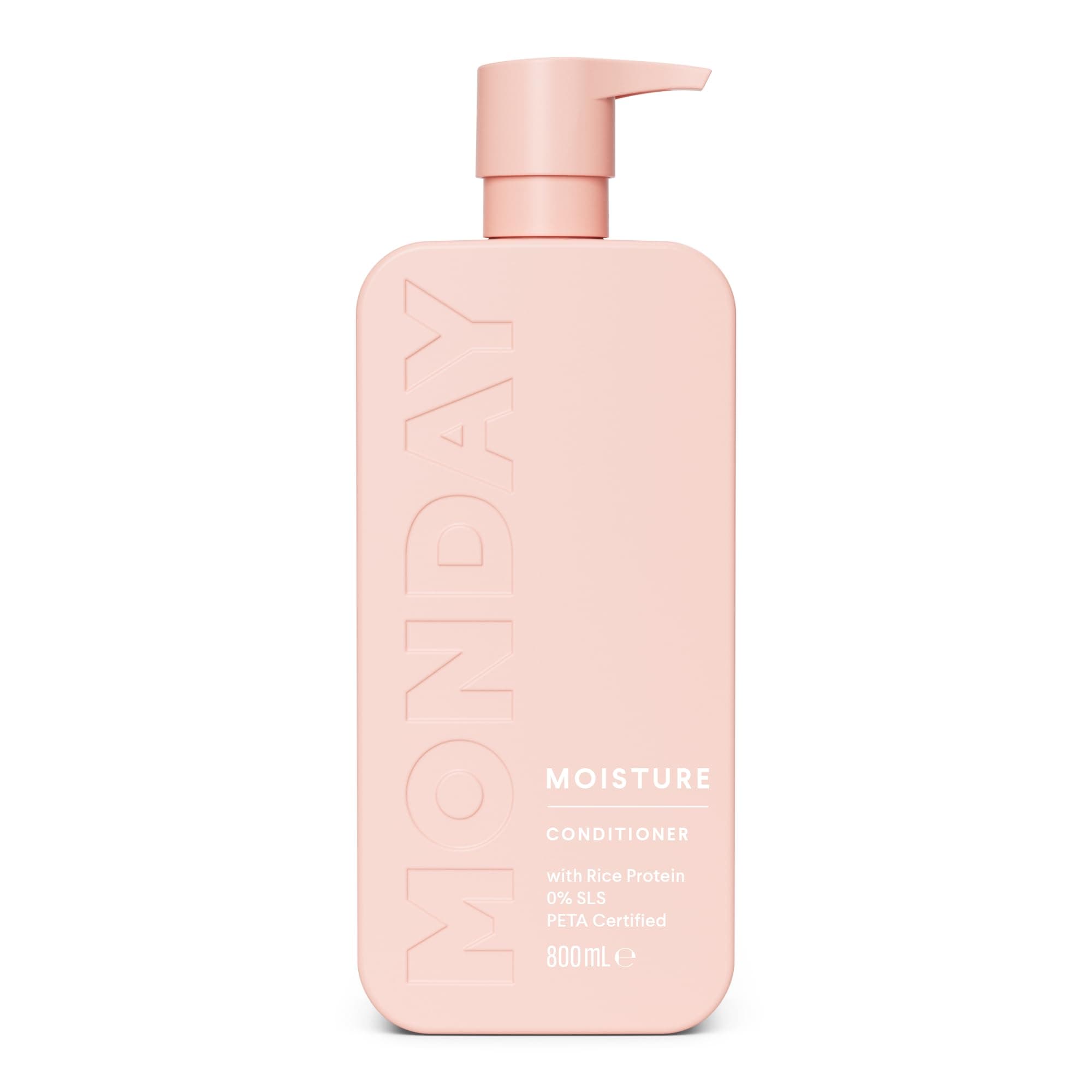 Moisture Conditioner 800ml | Cruelty-Free, SLS & Paraben Free | Dermatologically Tested | For Dry, Coarse and Coily hair, With Coconut Oil to Hydrate Hair
