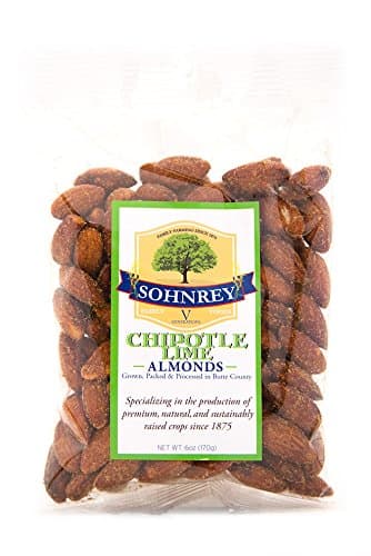 Chipotle Lime Flavored Almonds Chili Lime Chili Con Limon Roasted Seasoned Nuts (6oz)