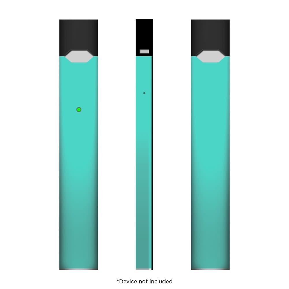 Ohana Graphix Official Pax Tiffany Blue JUUL Easy Wrap Skin (Device NOT Included) Vinyl Decal Protective Sticker for Juul Cig (Pack of 1, Satin Key West)