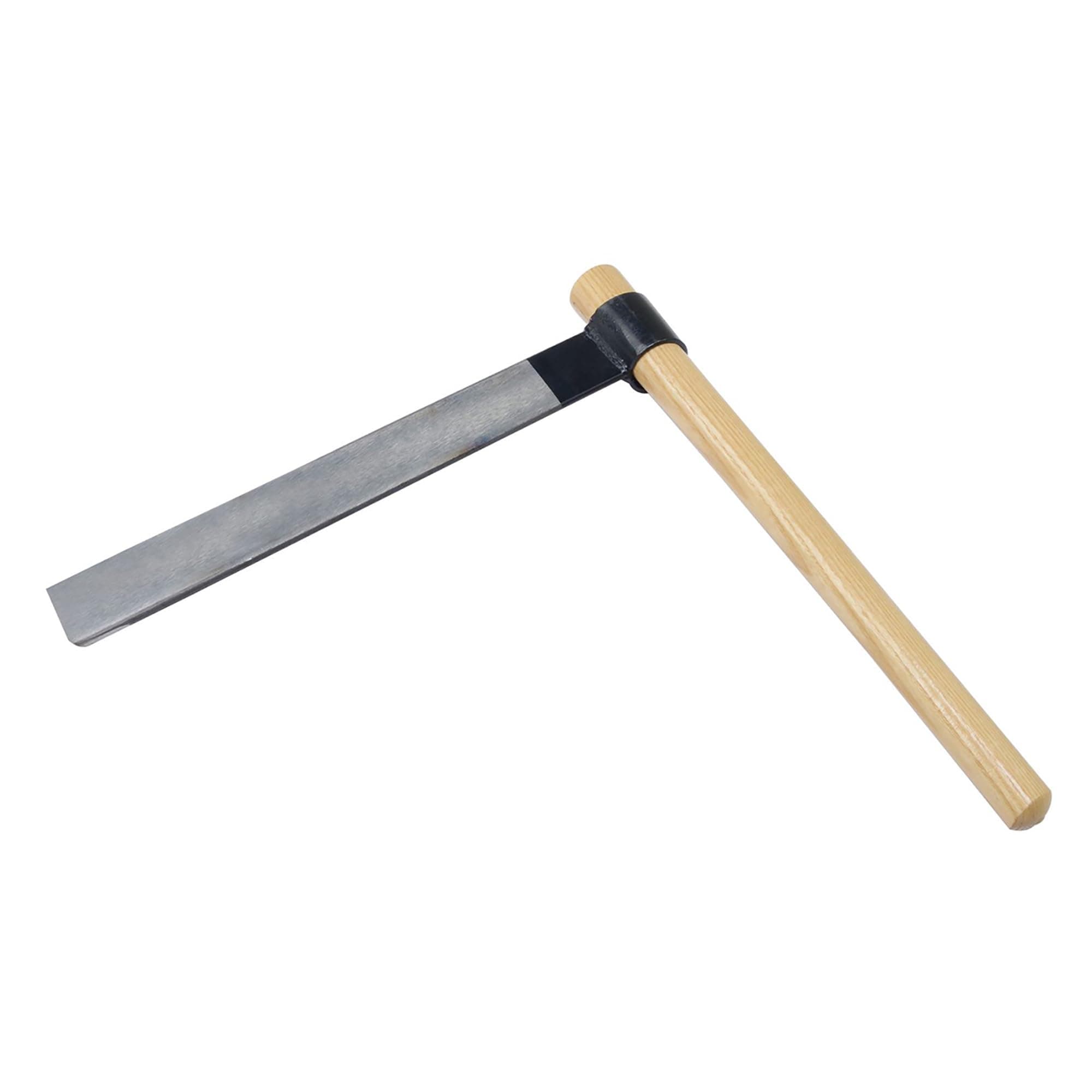 Timber Tuff TMW-62 Shingle Froe Traditional Woodworking Tool w/Anodized Steel Blade and Lightweight Handle for Wood Splitting, Shaving, and Scraping