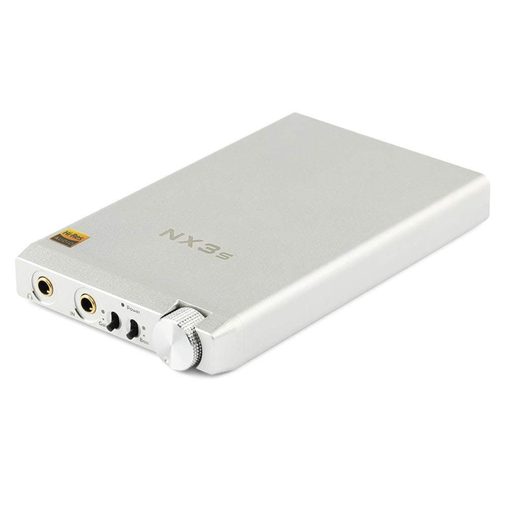 Topping NX3s Portable HiFi Headphone Amplifiers OPA2140 LME49720 USB Bass Gain Digital Audio Power Amplifier(Silver)