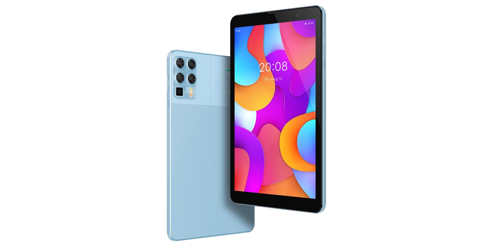 Oteeto Tab 8 Pro 5G Android Tablet, 8 inch Display, 8 GB RAM, 512GB ROM, 5000 mAh Battery, Grey (Blue)