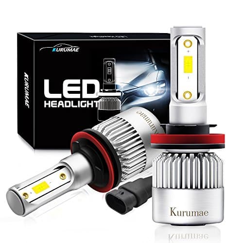 H11 Led Headlight Bulbs - H8 H9 All-in-one LED Headlight Headlamp Conversion Kit 2 Pcs with CSP Chips - 72W,8000Lm,6500K,Waterproof IP65 3-Year Warranty …