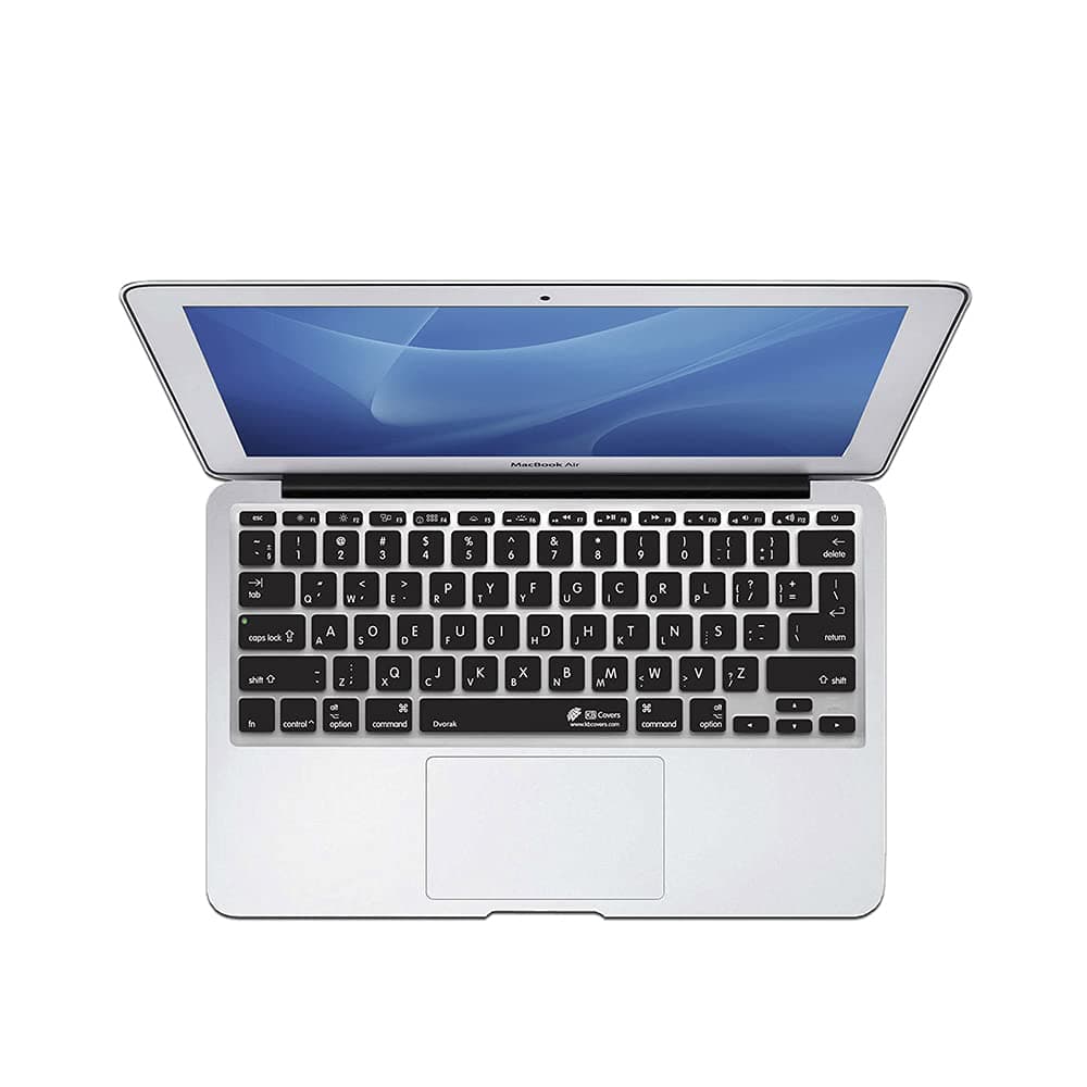 KB Covers Dvorak Keyboard Cover for 11-Inch MacBook Air (DV-M11-CB)