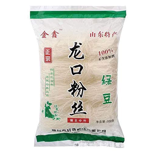 3 pack Longkou Pure Mung Bean Vermicelli (龙口粉丝), Vermicelli Rice Noodles, Threads Noodle -Vermicelli, 600g