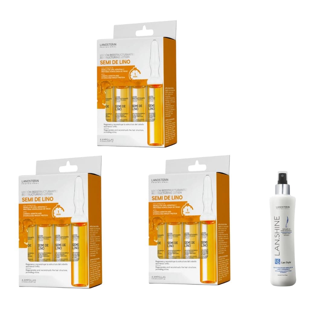 LANOSTERIN- SEMI DE LINO -LOCION REESTRUCTURANTE