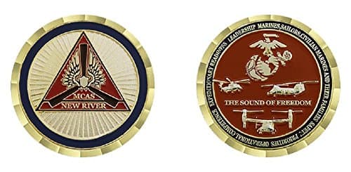 MCAS New River Challenge Coin