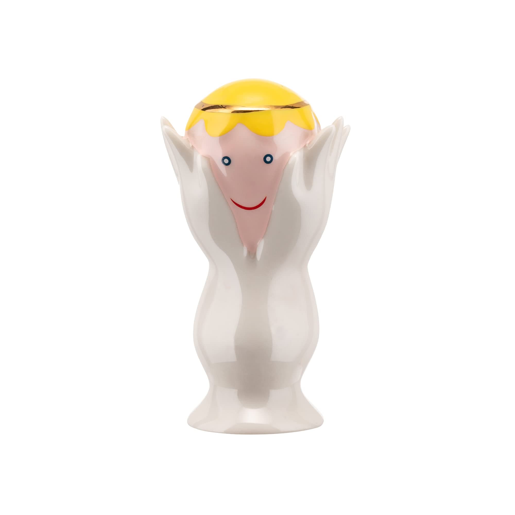 Alessi Angelo Miracolo Agj01 3 - Design Crib Figurine In Porcelain, Hand-Decorated