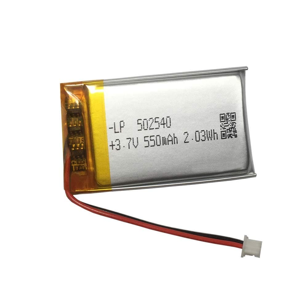 502540 Battery, 500mAh Replacement Battery for Sena SMH5 FM SMH5D Motorcycles Bluetooth Headset - Compatible with Sena SPH10H-FM SPH10HD-FM