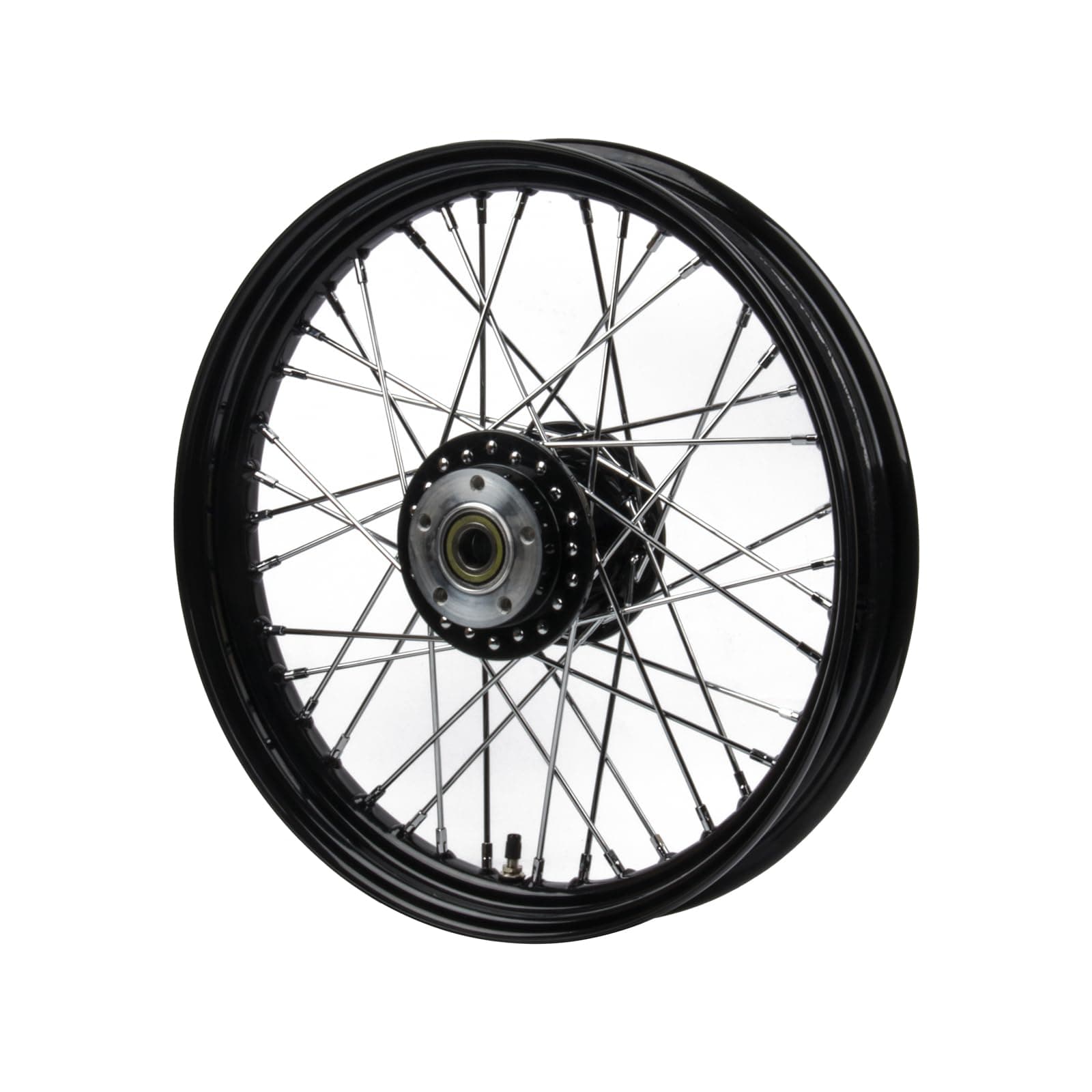 21x3.25 Front Wheel for '18-later Street Bob Softail Standard 21 Inch FXBB FXBBS FXST Gloss Black Aluminum 40 Spokes Tubeless Wheel (21x3.25 Front)