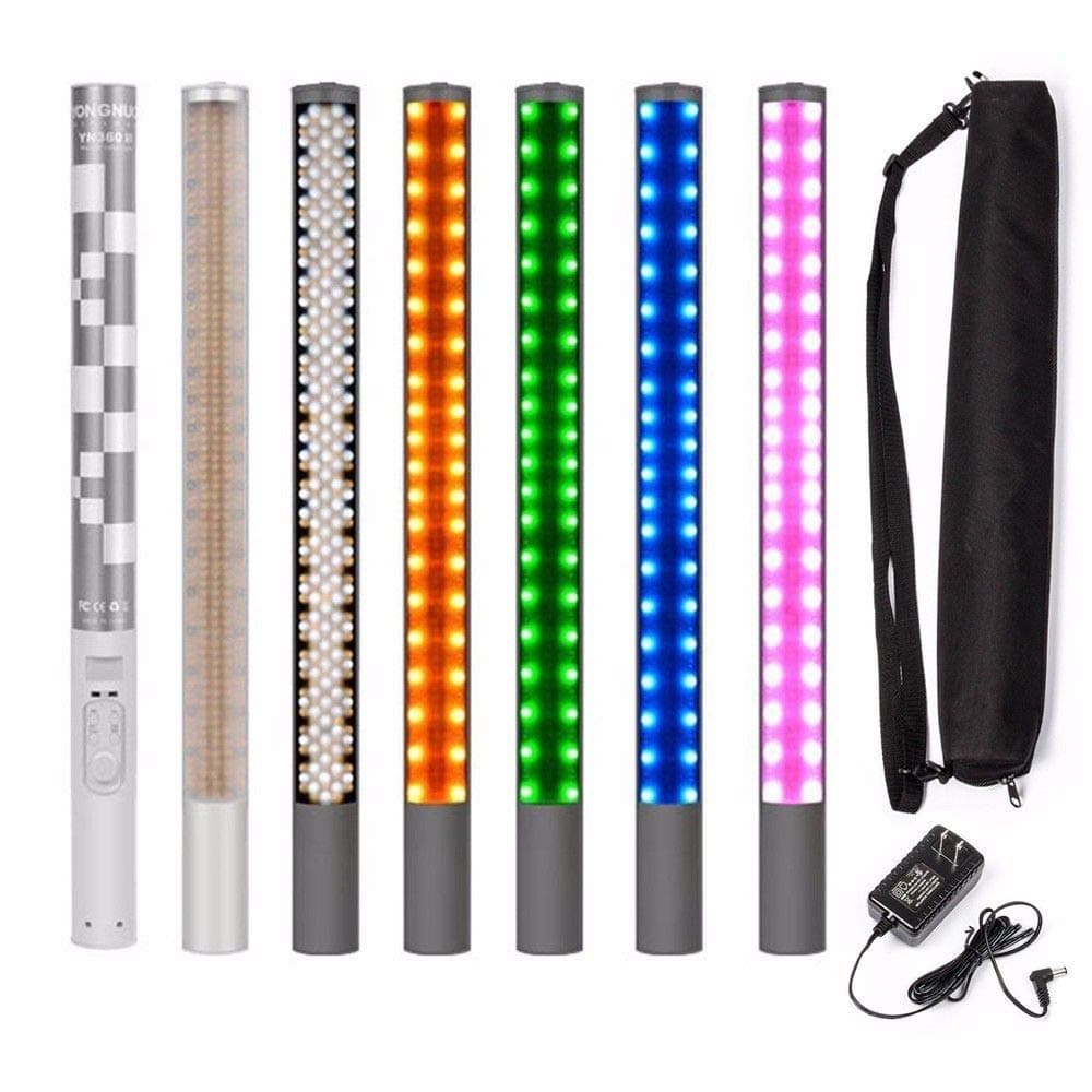Yongnuo YN360 II 3200-5500K Handheld Professional LED Video Light RGB Color Stick