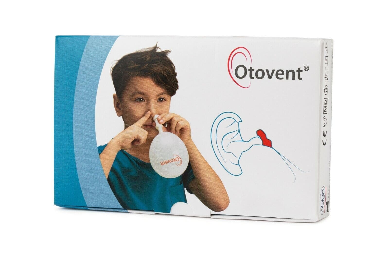 Otovent Autoinflation Device - Clinically Effective Treatment for Glue Ear - Eustachian Tube Unblocker, Ear Pressure Relief.