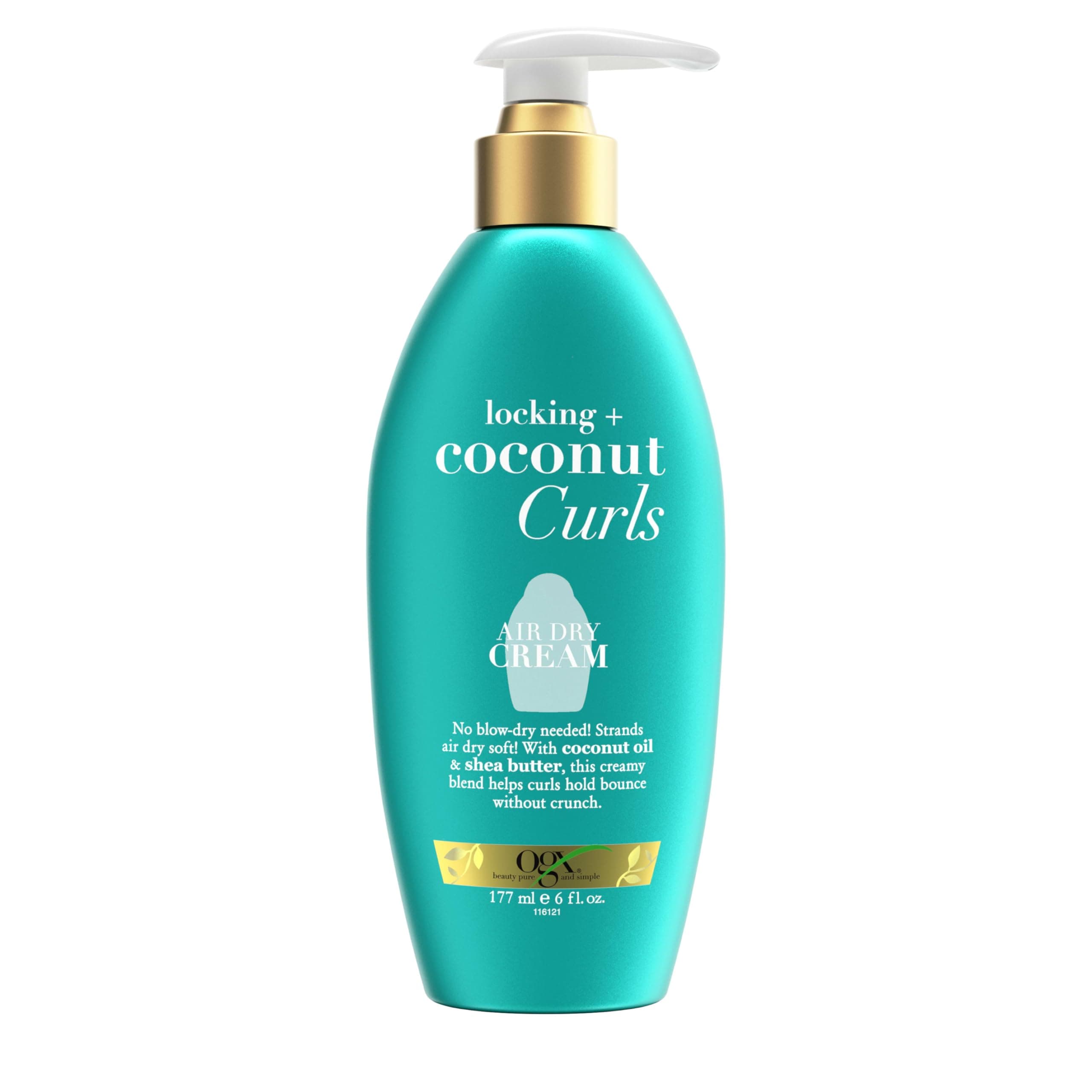Locking + Coconut Curls Air Dry Cream, 6 Ounce