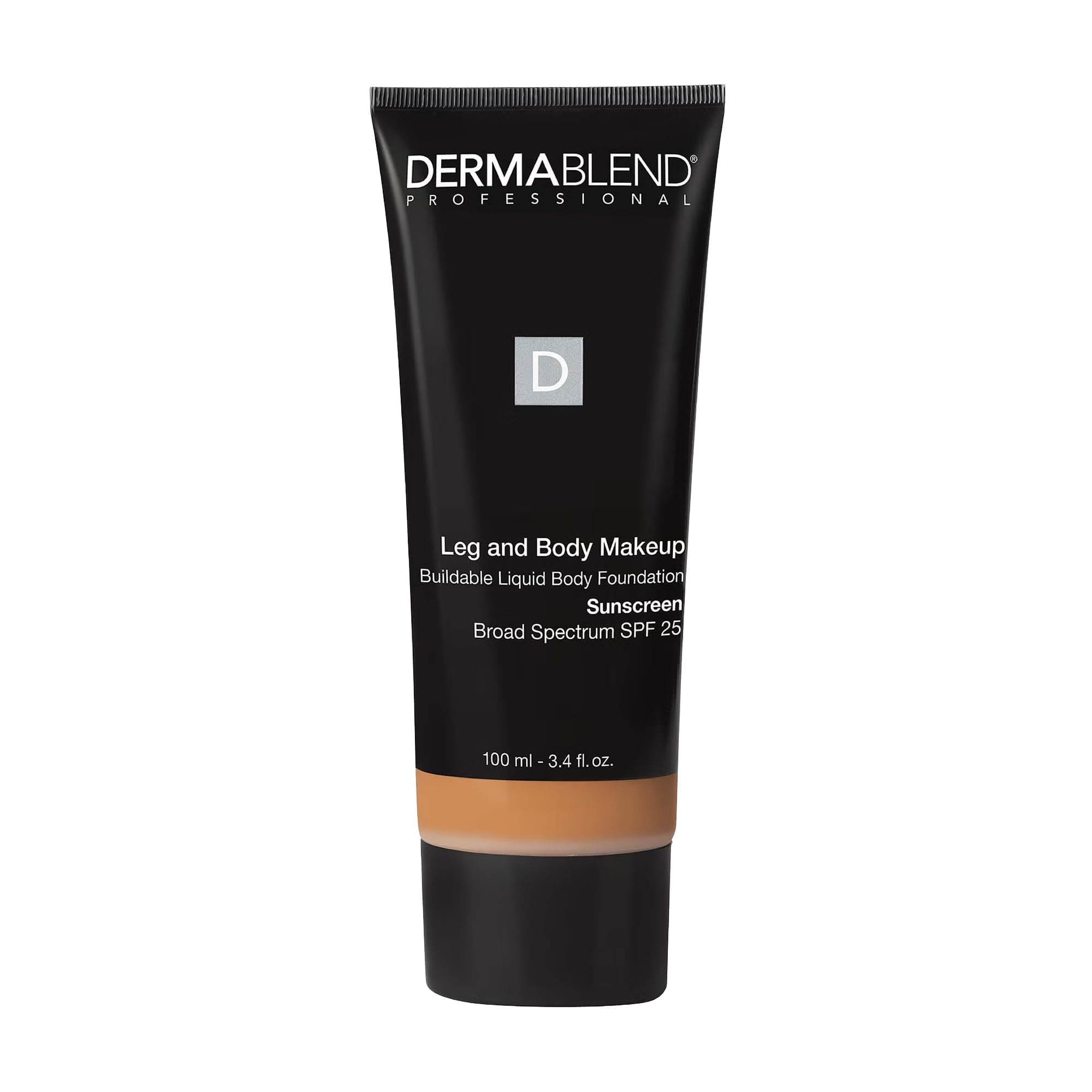 Dermablend Leg and Body Makeup Foundation with SPF 25, 40W Medium Golden, 3.4 Fl. Oz.