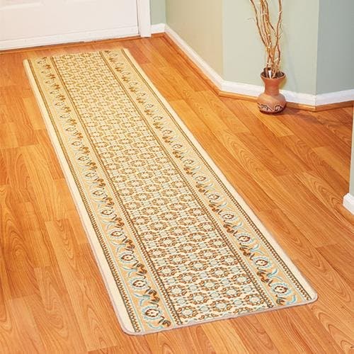 Stonehurst Ivory Carpet Runner Non-Skid Runner