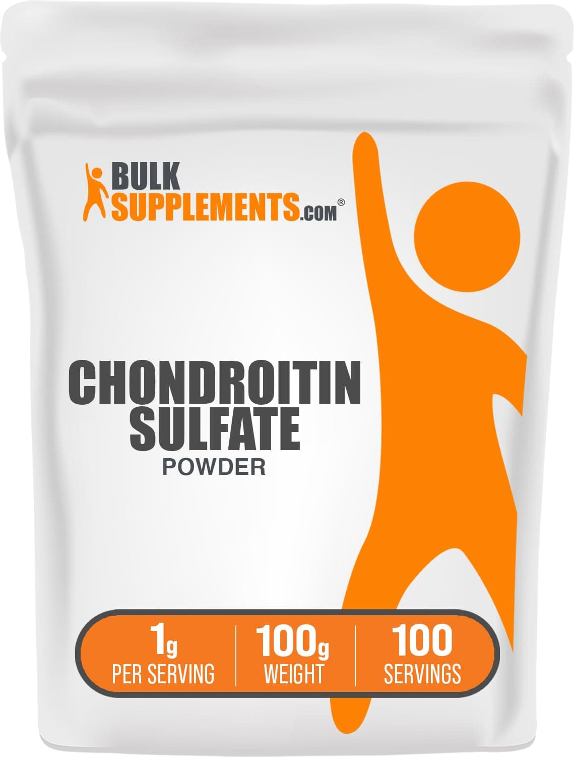 BulkSupplements Pure Chondroitin Sulfate Powder (100 grams) by BulkSupplements