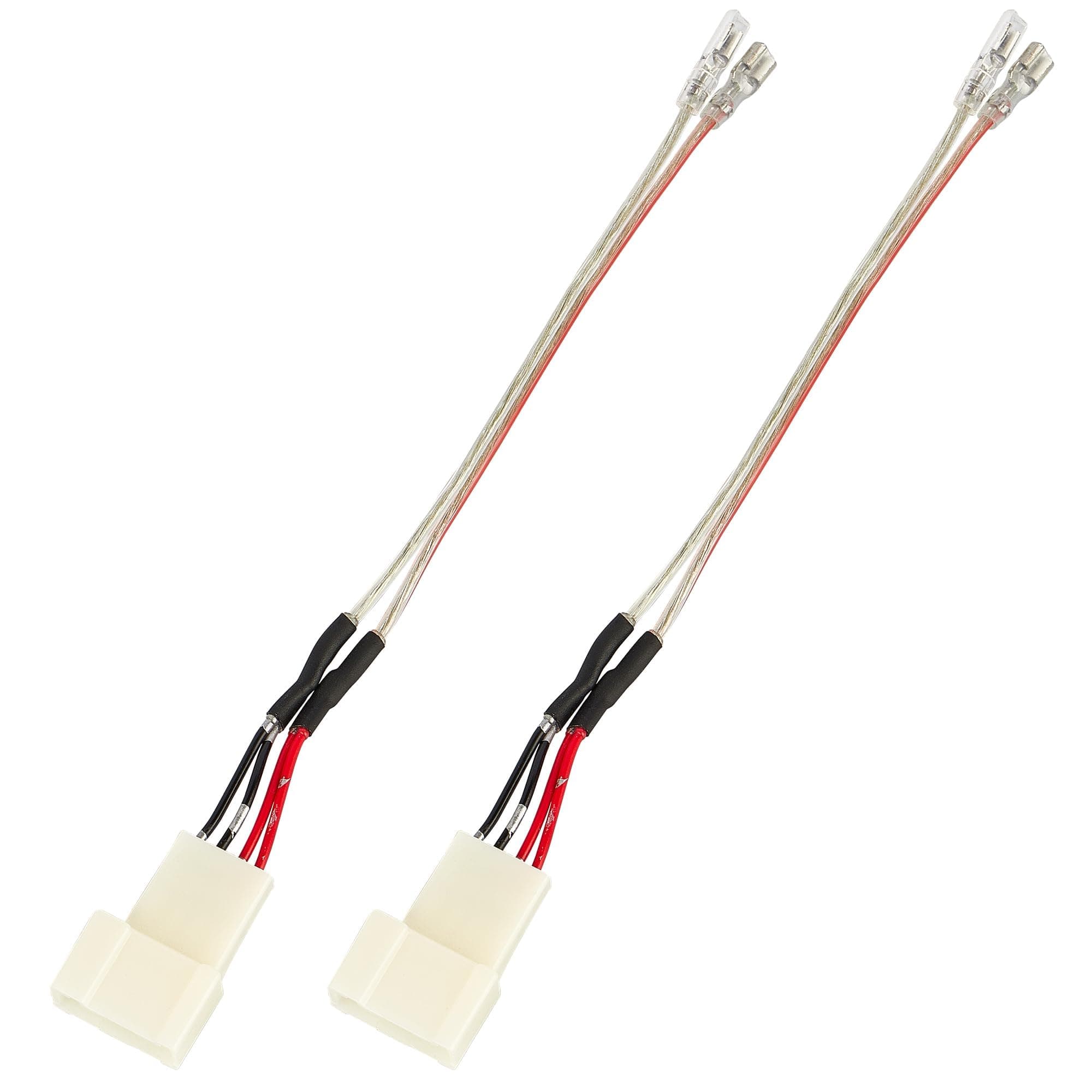 RED WOLF Car Front Dash Tweeter Speaker Harness for 2008-2022 Toyota RAV4 Highlander Scion, 2010-2019 Subaru Forester for 4 Pin Audio Wire Plug Non JBL System, Install Aftermarket Speaker Connector