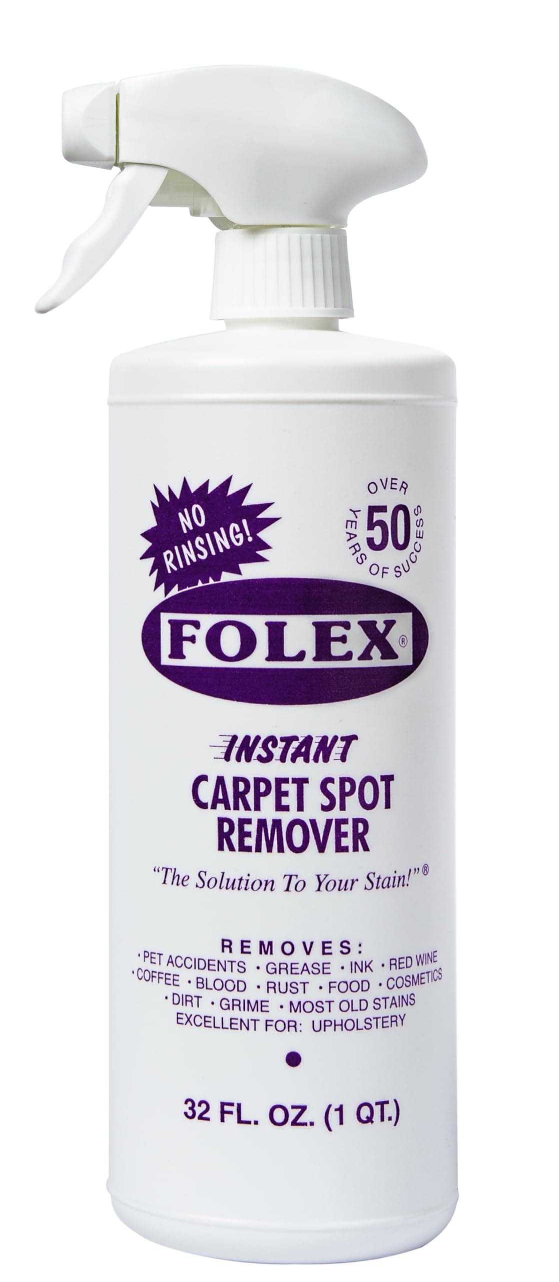FOLEX Instant Carpet Spot Remover, 32oz, Pack of 3