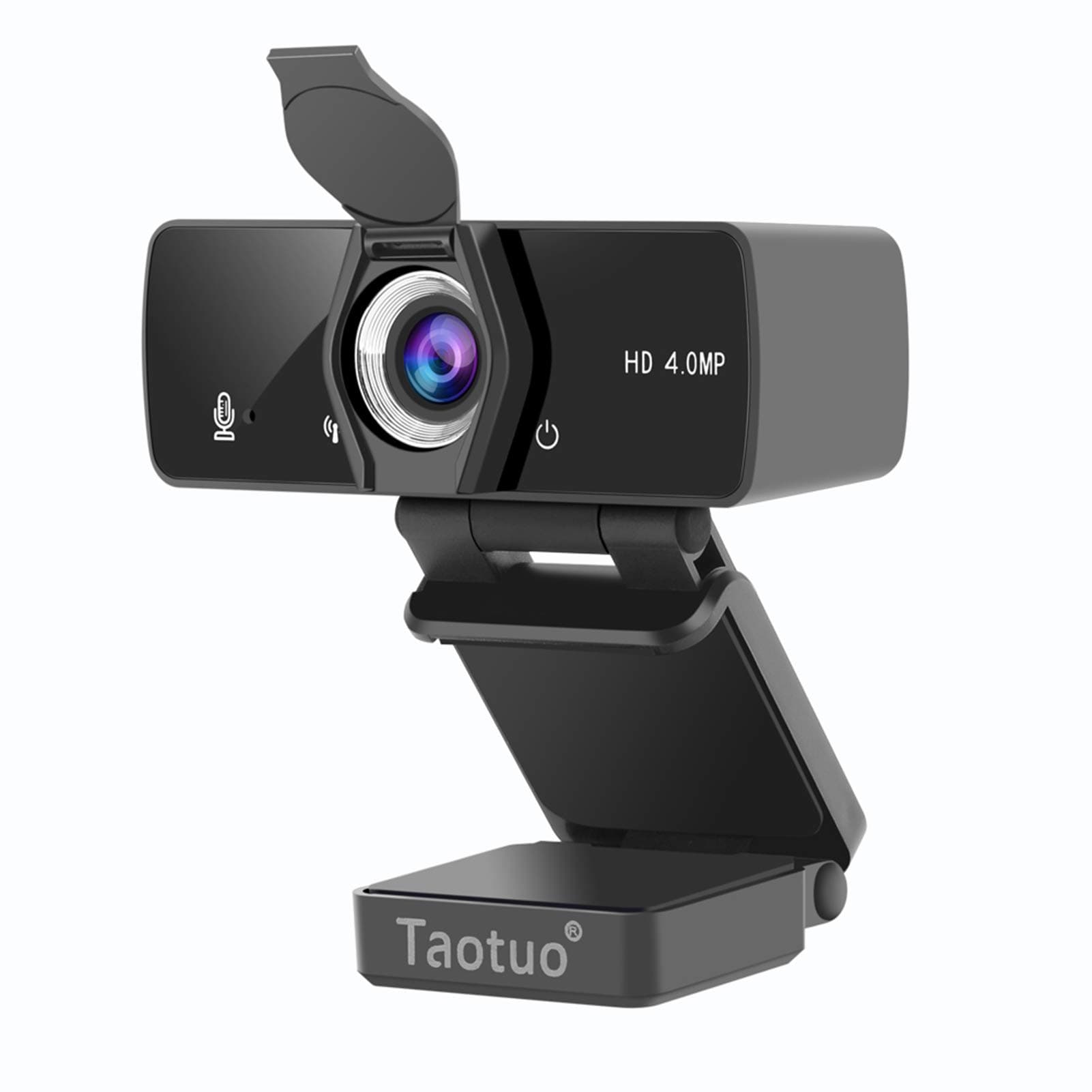 HD Webcam 2K/4MP/1440P (With Privacy Shutter), USB Plug And Play (Built-In Dual Microphones) For Pc Mac, Desktop Computer, Used For Conferences, Video Calls, Youtube, Live Broadcast (Upgraded Version)