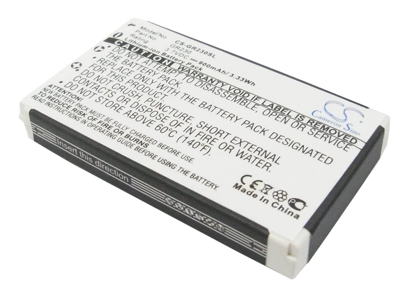 VINTRONS 1000mAh Battery Replacement Compatible for Holux GR-230 / GR-231 GPS Receiver Battery,