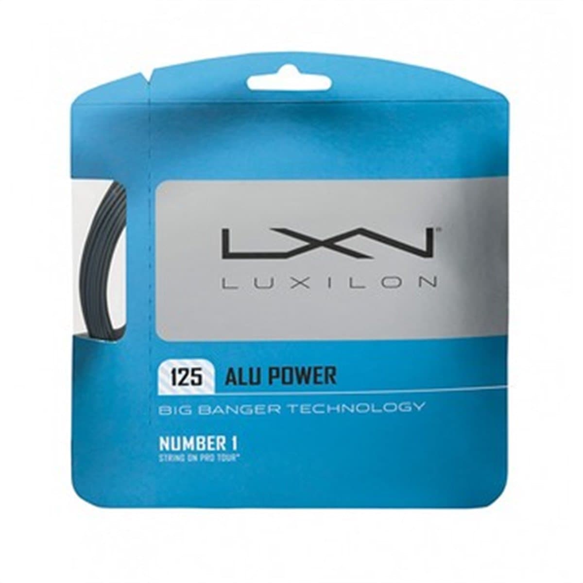Luxilon Tennis Racket String, Alu Power 127 Spin, 12.2 m