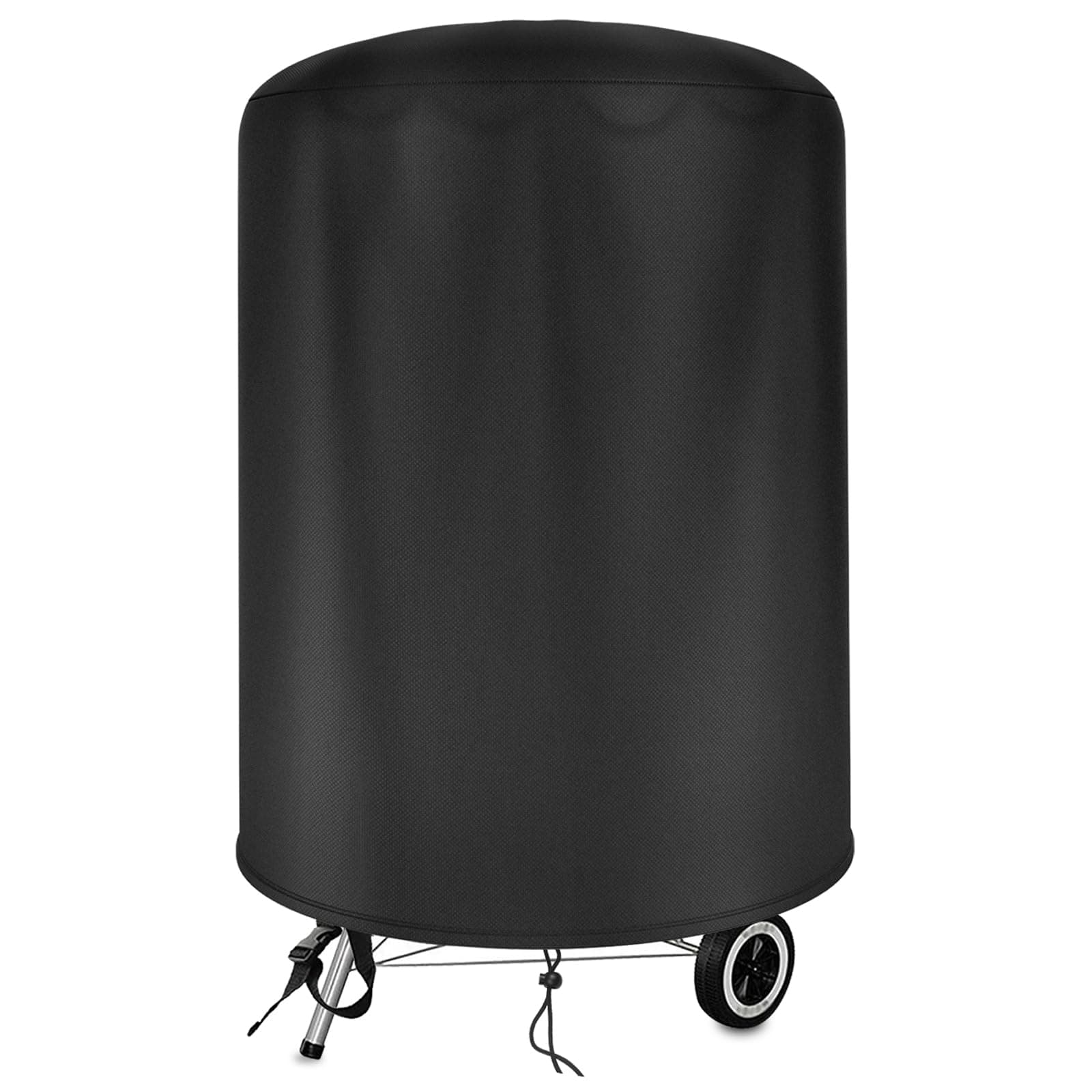 Grill Cover for Weber 18 Inch, 420D Oxford Waterproof Cover Kettle Barbecue 18.5inch for Weber Grill (Φ22.8 x 26.7 Inch)