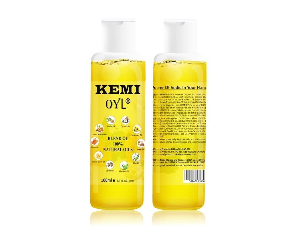 blend of ten 100% Vedic/herbal oils, with Vitamin A, B, C, E, D, Healthy hair, skin, heels & nails, Nourishes scalp hair roots, relieve pain, repairs cuticles & cracked heels, 100 ml