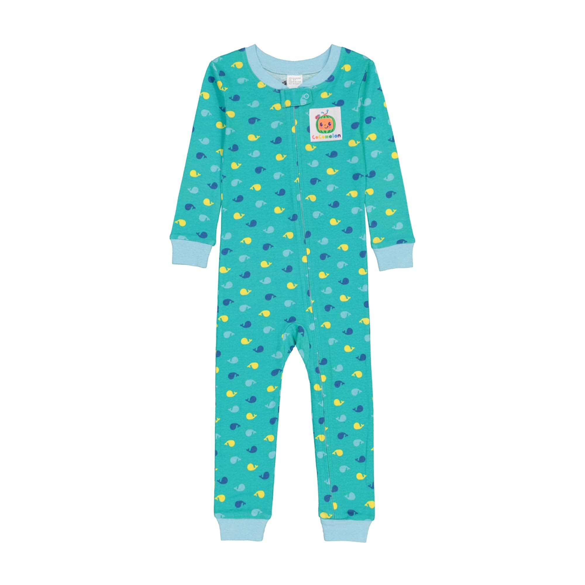 Boy's Cocomelon Boys' Footed Blanket Sleeper Pajama Set