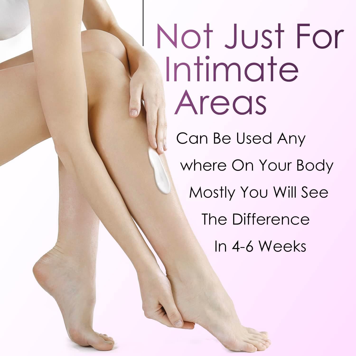 Skin Bleaching Cream for Intimate Areas - Skin Whitening and Lightening Cream, Dark Spot Corrector for Inner Thigh, Bikini Line, Underarms, and Sensitive Areas