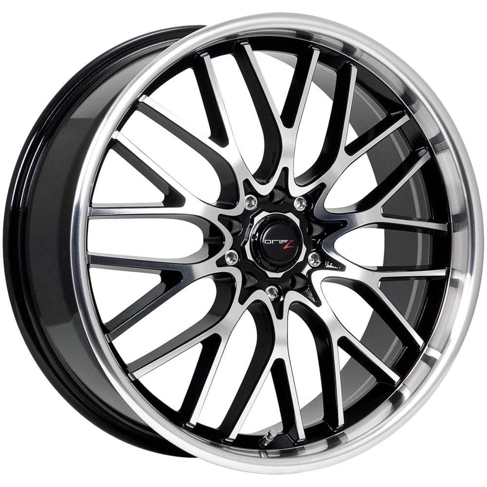 Vortex 18x8 Machined Black Wheel / Rim 5x112 & 5x4.5 with a 35mm Offset and a 73.00 Hub Bore. Partnumber 302MB-8805935
