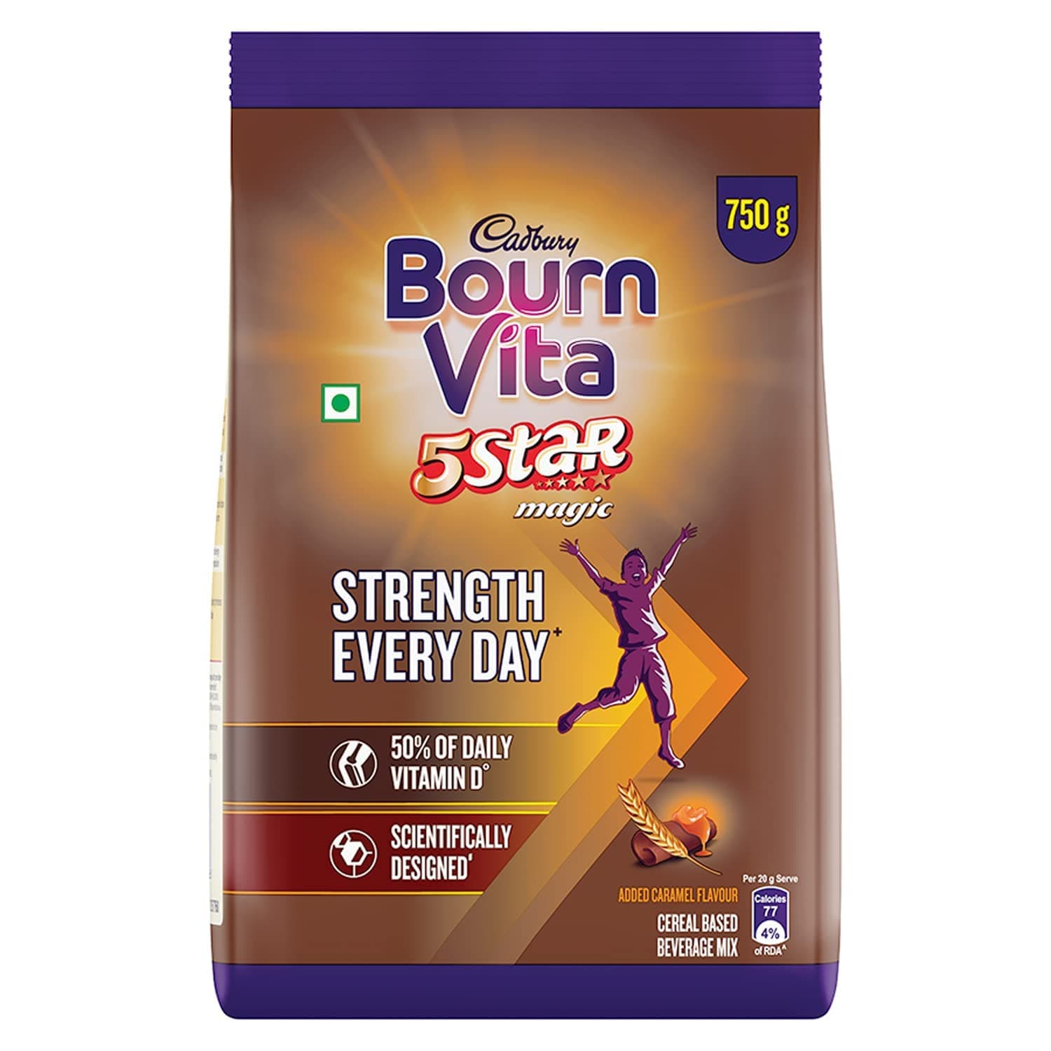 Cadbury 5 Star Magic Health Drink, 750 gm refill pack