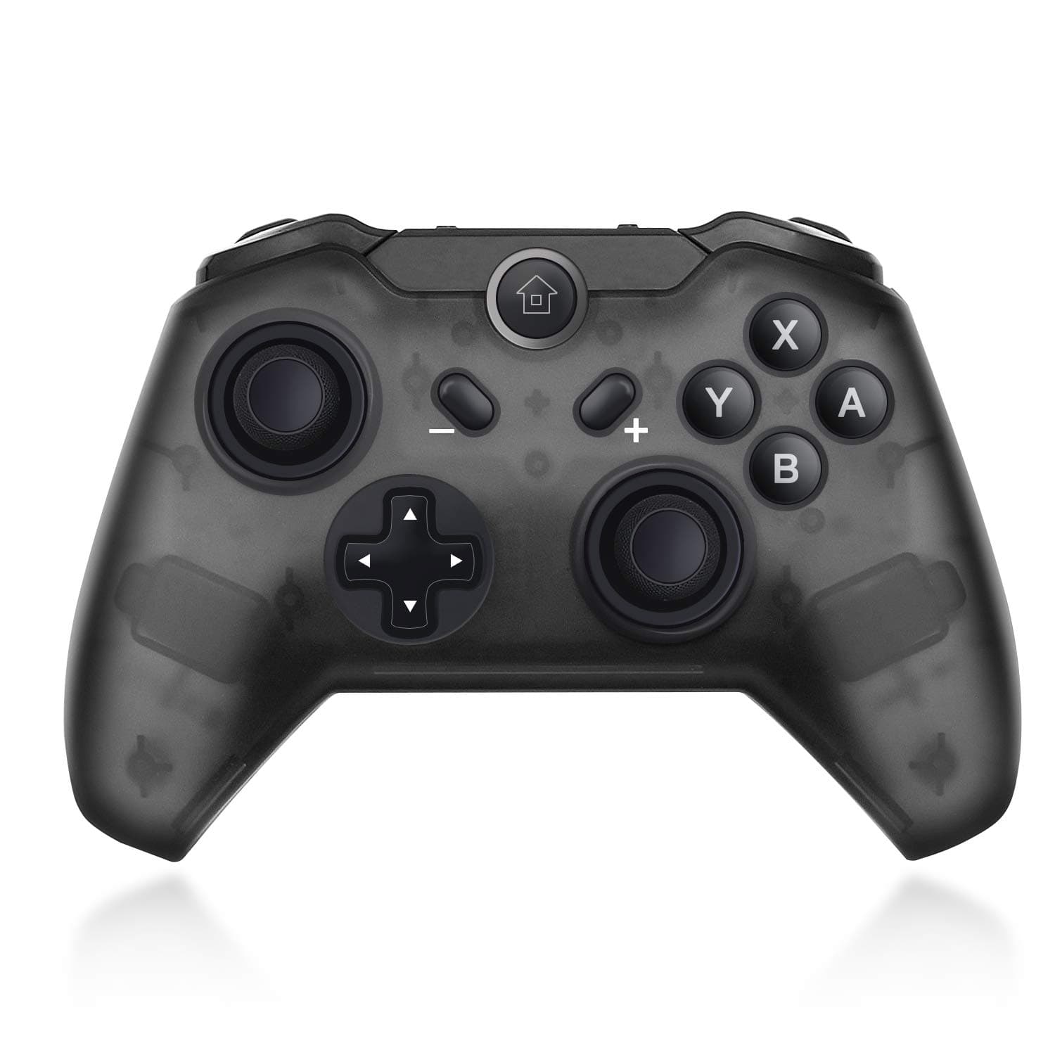 Wireless Controller for Nintendo Switch, Maegoo Bluetooth Switch Game Controller with Built-in Gyro and Gravity Sensor, Remote Gamepad Joypad Joysticks Dual Vibration and Screenshot (Black)