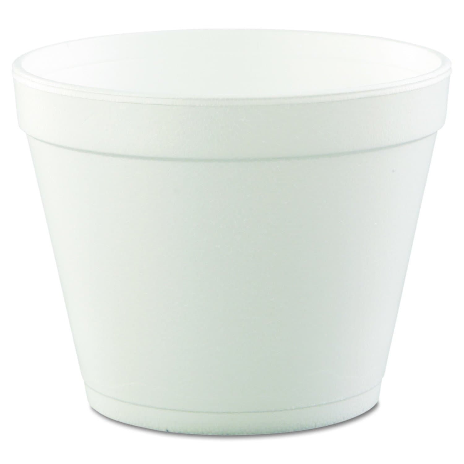 24MJ48 24 oz Extra Squat Foam Container (Case of 500),white