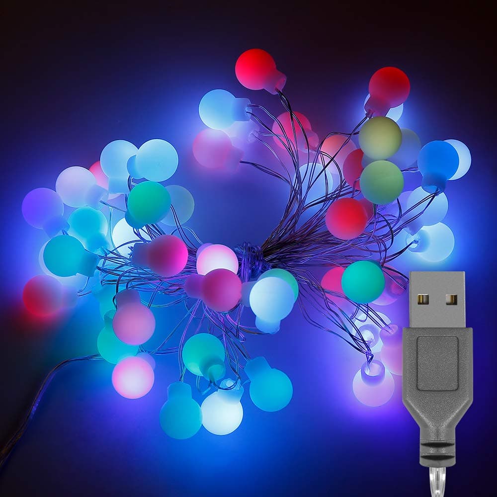 3 x Solar Lights for Garden LED Fireworks Solar Fairy Lights Outdoor Solar Lights with Sparkle and Continuous Light 2 Lighting Modes for Garden, Balcony and Terrace, Warm White red/Green/Blue